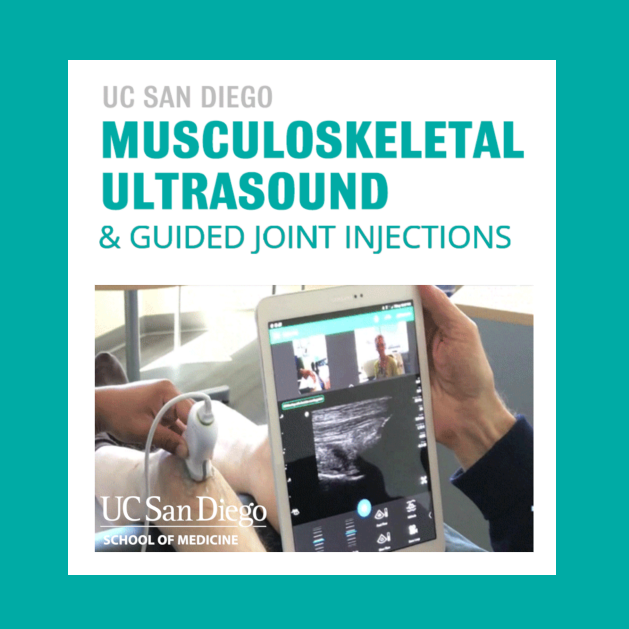 Musculoskeletal Ultrasound and Guided Joint Injections Educational Activities Banner